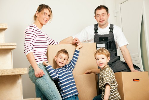 Packing and loading furniture for a house or office move in Watford