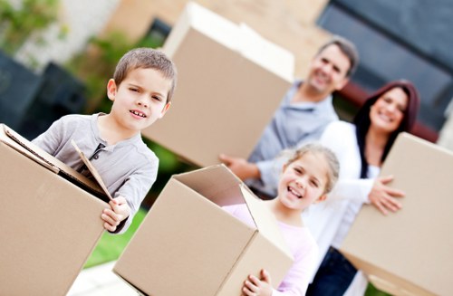 Local man and van removals team helping with a Watford house move