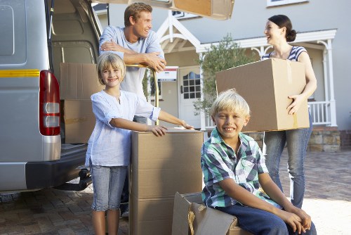 Professional man and van support for a house move in Watford