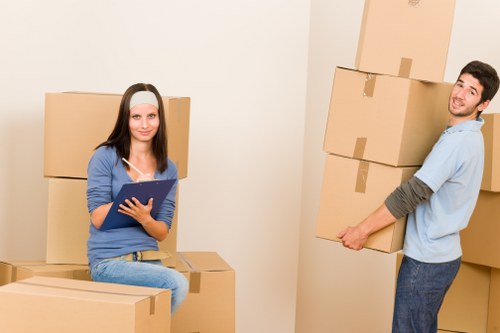 Professional loading support for a Watford moving van job